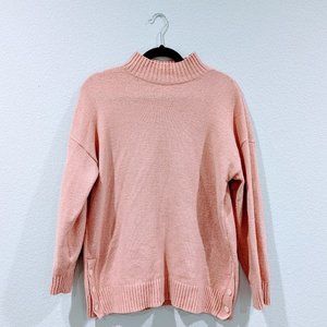 Lauren Conrad Pink Turtleneck Sweater